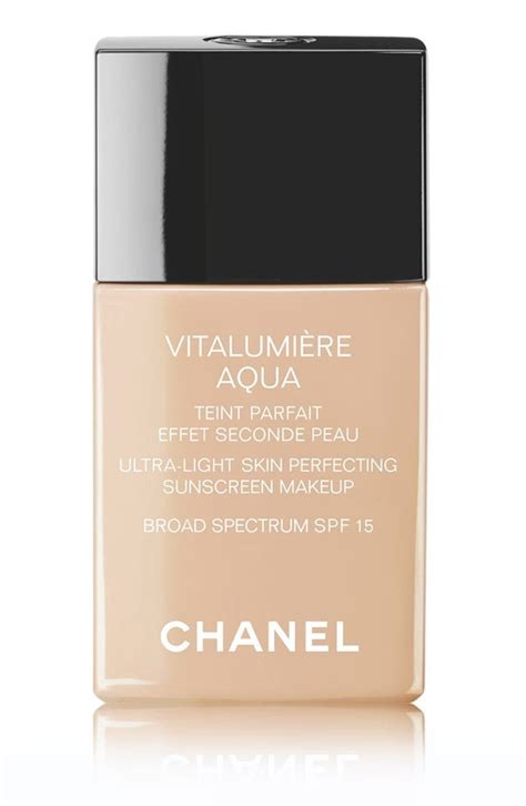 chanel vitalumière aqua 40|chanel vitalumière aqua spf 15.